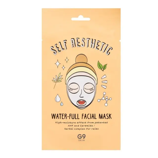 G9 Skin Water-Full Facial Mask- Μάσκα προσώπου για πλούσια ενυδάτωση