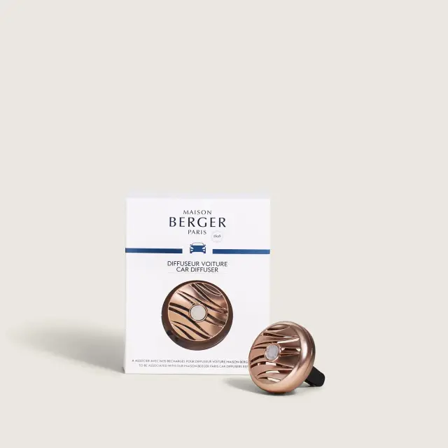 Maison Berger Paris Car Diffuser Συσκευή Διάχυσης κλίπ για Αρωματισμό αυτοκινήτου Blissful Rose