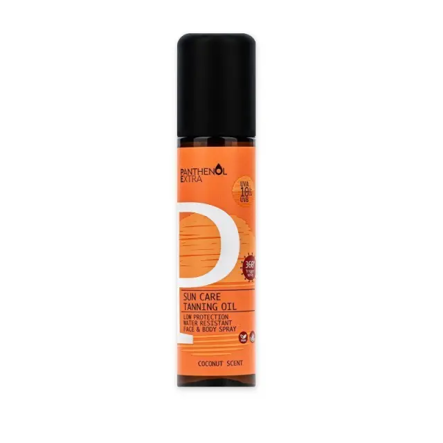 Panthenol Extra Sun Care Αντηλιακό Λάδι Μαυρίσματος SPF10 150ml