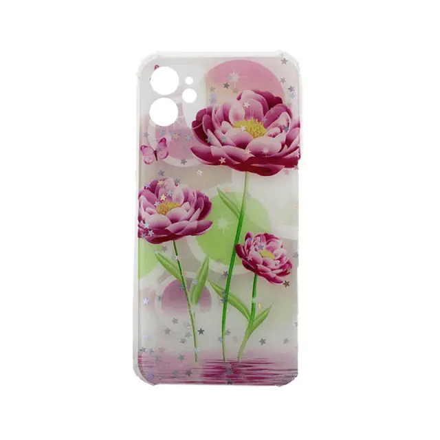 Θήκη Star Glam για Apple iPhone 11 Pink Flowers