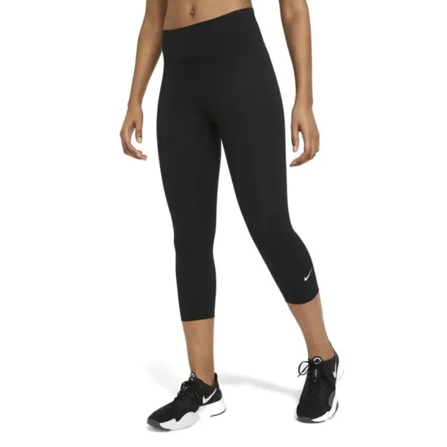 Nike One Capri Leggings (DD0245-010) - Μαύρο - XS