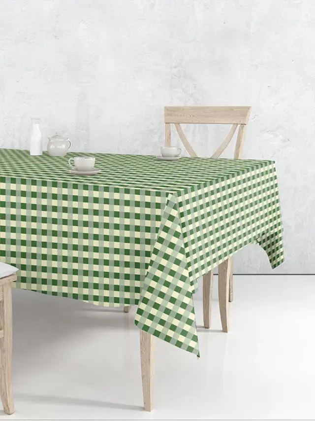 Τραπεζομάντηλο 2024 Green 140x140 Sunshine