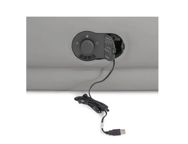 Διπλό Φουσκωτό Στρώμα Intex με ηλεκτρική αντλία USB και διαστάσεις 203x152x30cm 68064114 3