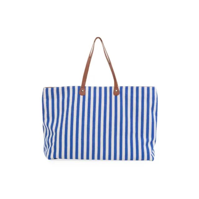 Τσάντα Αλλαγής ChildHome Family Bag stripes electric blue/light blue BR78259 2