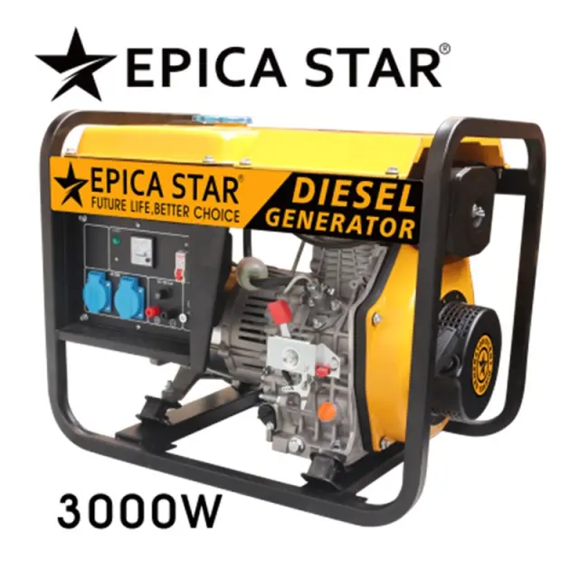 EPICA STAR ΓΕΝΝΗΤΡΙΑ ΠΕΤΡΕΛΑΙΟΥ ΑΝΟΙΧΤΟΥ ΤΥΠΟΥ 3000W EP-10647
