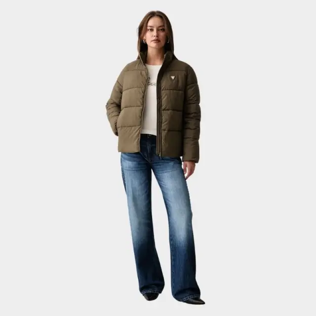 Guess - Γυναικείο Πλεκτό Πουλόβερ με Χάντρες W6BR53Z1454-G012 Λευκό - 2XL 2