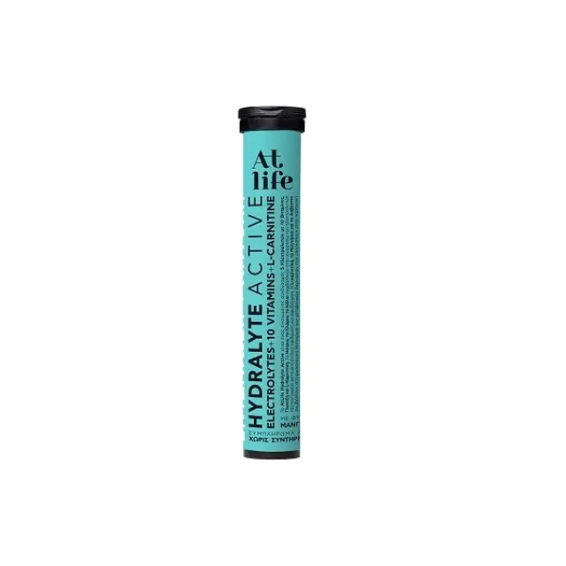 Atlife Hydralyte Ηλεκτρολύτες +10 Βιταμίνες + L-Καρνιτίνη 24 Αναβράζοντα Δισκία