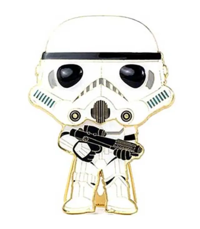 Funko POP! Star Wars - Storm Trooper With Gun #07 Large Enamel Pin (STPP0007)