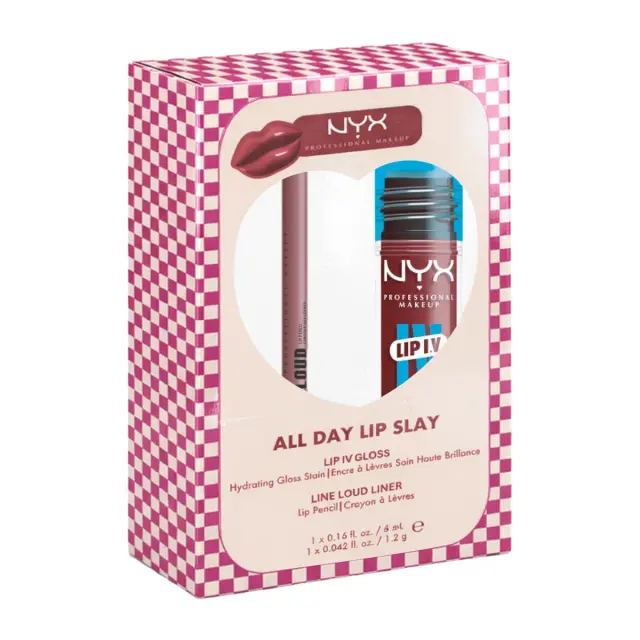 Set Lip Iv Drippin' In Rose 5ml & Line Loud All Day Slay Magic Maker 1τμχ