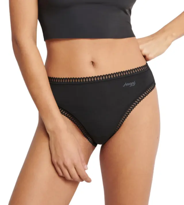 Sloggi GO Crush H High Leg C3P γυναικείο σλιπάκι σετ 3τμχ 10219663-M008-M008 2