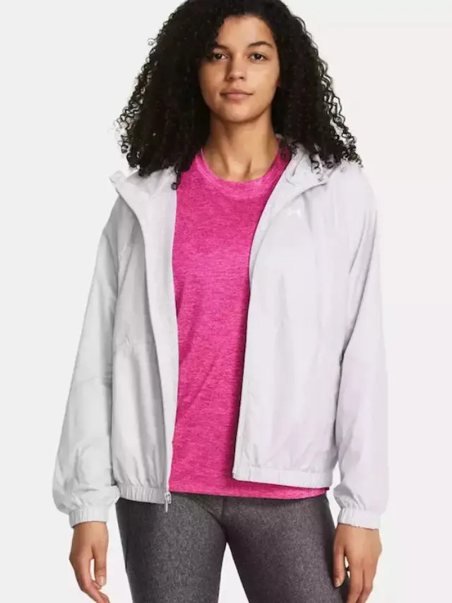 Under Armour Windbraker Jacket Grey 1382698-014 - XL