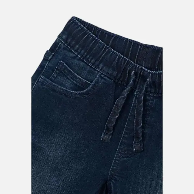 Mayoral Παντελόνι Soft Denim Jogger Μαύρο Μπλε για Αγόρι 3