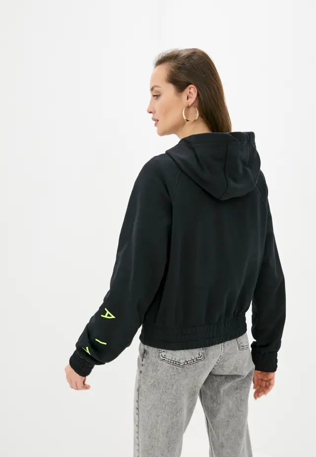 Nike Air Γυναικεία Ζακέτα Φούτερ Κοντή CU5442-011 - L 3