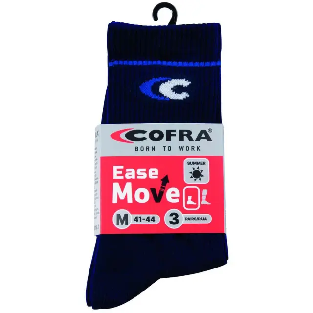 Κάλτσες Εργασίας Cofra Easemove Summer navy/royal σετ 3 ζευγάρια - 36-40 3
