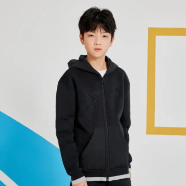 Adidas Αθλητική Παιδική Ζακέτα Φούτερ Fleece HN6182 - 15-16 χρονών 3