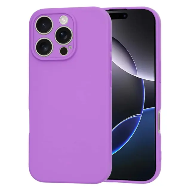 Techsuit® SoftFlex Θήκη για iPhone 16 Pro Max- Purple