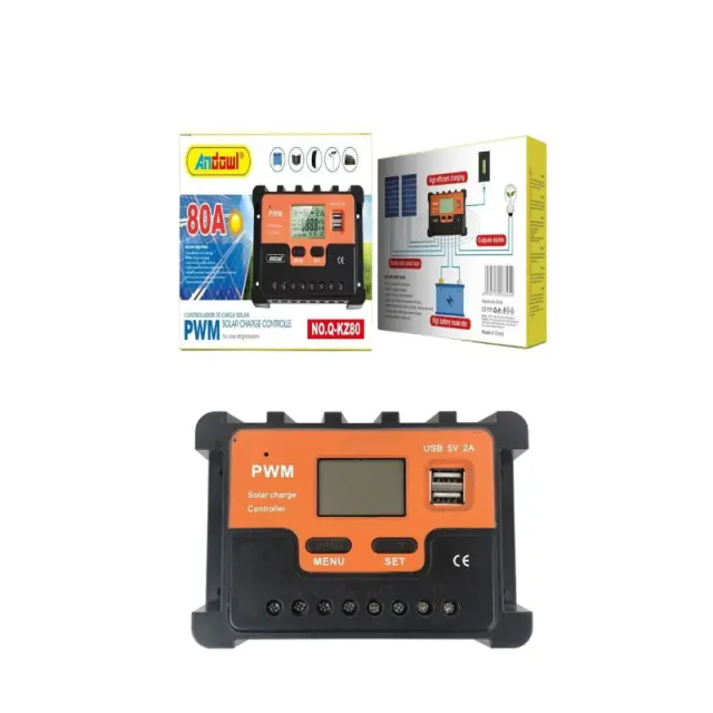 Andowl Q-KZ80 Ρυθμιστής Φόρτισης 80Α - Solar charge control 0751194