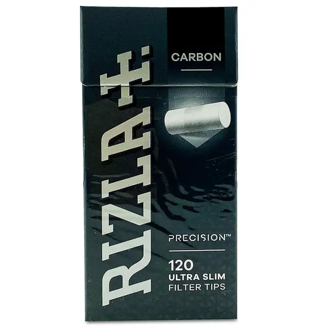 Φιλτράκια 5.7mm Ultra Slim Rizla CARBON Precision 1 τμχ