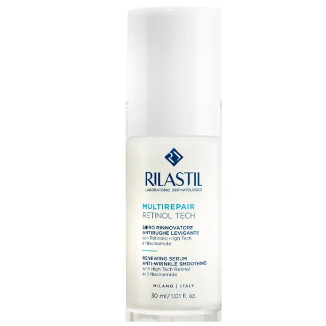Rilastil Multirepair Retinol Tech Αντιρυτιδικός Ορός Ανανέωσης για Λείανση Ρυτίδων, 30ml