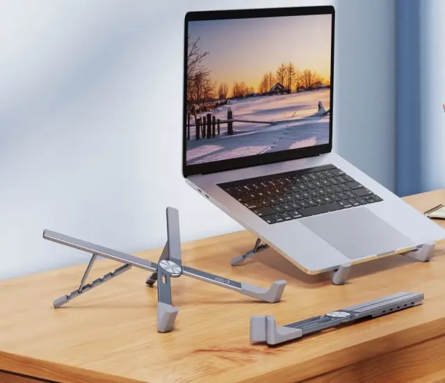 Tech-Protect® ULS300 Universal Laptop Stand- Grey 2