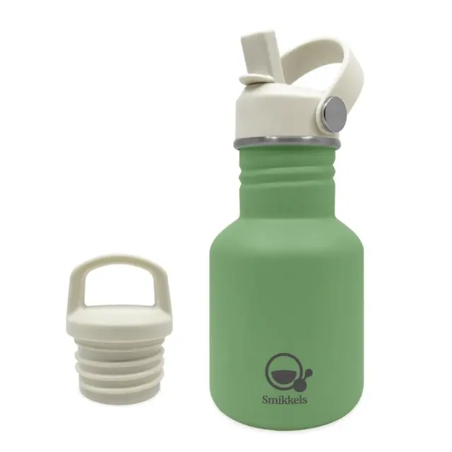 Μεταλλικό Παγούρι 350ml Πράσινο Smikkels