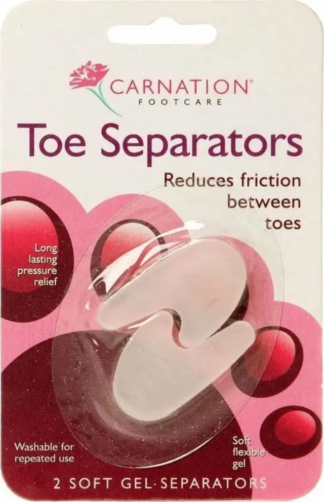Carnation Διαχωριστικά Gel Toe Separators με Gel για τους Κάλους 2τμχ