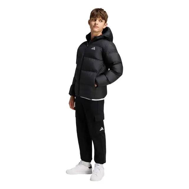 adidas Sportswear Kids Synthetic Puffer Jacket Μαύρο KH0196 (adidas Sportswear) 3