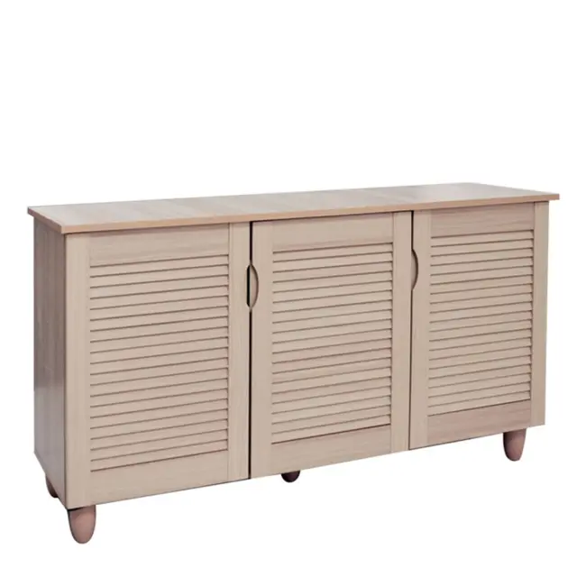Παπουτσοθήκη 3 Πόρτες Sonoma Μελαμίνη 114x34x68cm