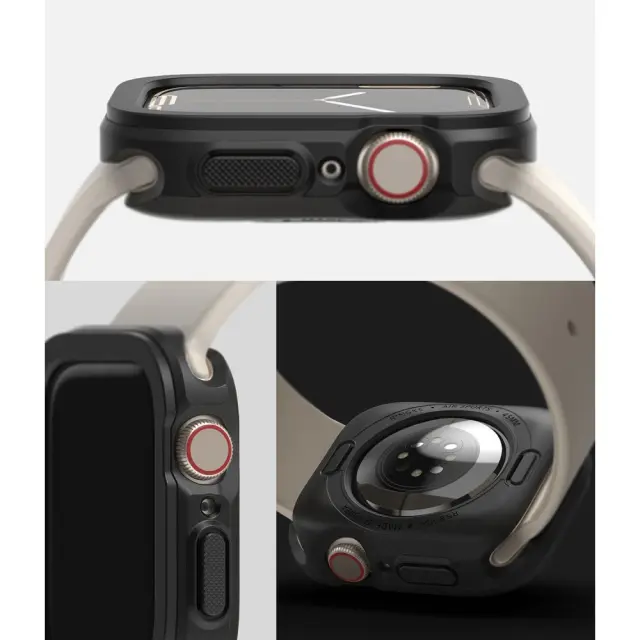 Ringke® Air Bezel & Styling Προστατευτικό Air Bezel & Styling για Apple Watch 7 (41mm)- Μαύρο 2