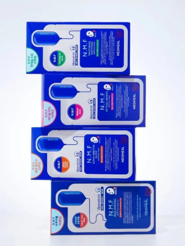 Mediheal The N.M.F Alpha Arbutin Glow Ampoule Mask Μάσκα Προσώπου για Λάμψη 27ml 2