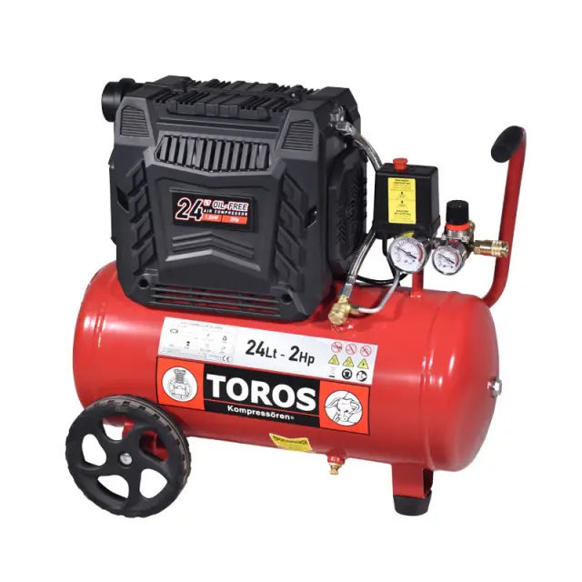 ΑΕΡΟΣΥΜΠΙΕΣΤΗΣ OIL FREE ΧΑΜΗΛΟΥ ΘΟΡΥΒΟΥ (SEMISILENT) 24L/2,0HP 602048