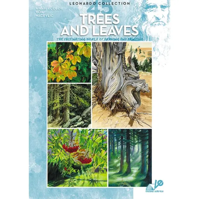 Βιβλίο Ζωγραφικής Leonardo No45 - Trees and Leaves