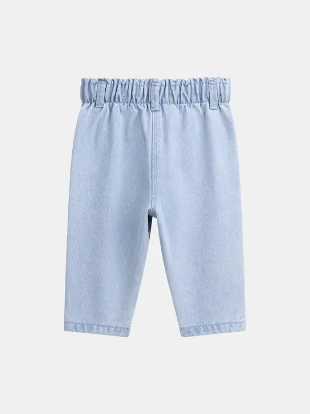 Βρεφικό Παντελόνι για Κορίτσια Light Denim Hearts ΜΠΛΕ 3
