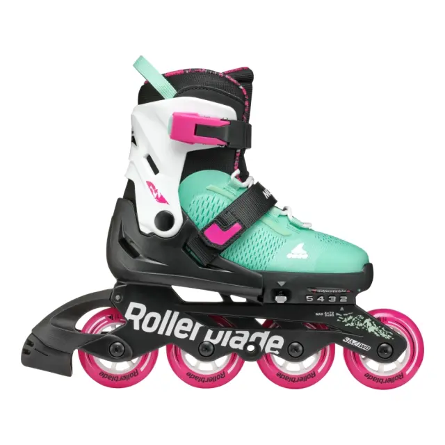 ROLLERBLADE Microblade XT Πατίνια - Μαύρο/Πράσινο Μαύρο-Πράσινο - 36.5-40.5 2