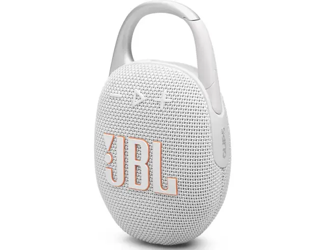 Φορητό Ηχείο JBL Clip 5 (JBLCLIP5WHT) Αδιάβροχο - Ισχύς 7W RMS - Bluetooth - Auracast™ - WhiteJBLCLIP5WHT 3
