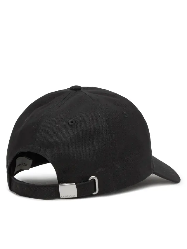 Calvin Klein Καπέλο Mono Logo 5 Panel Jockey Cap Μαύρο 3