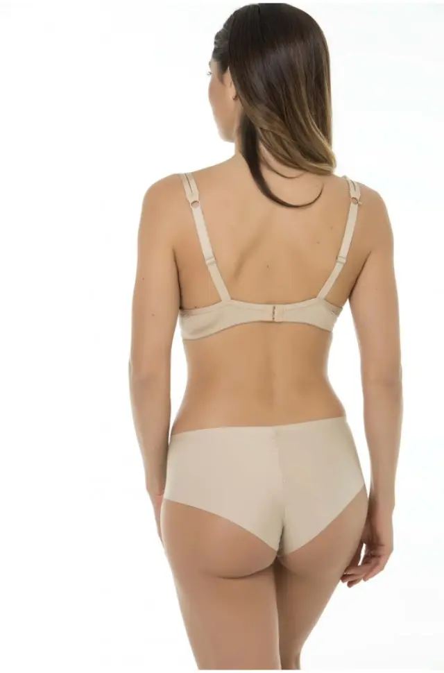 Selmark Σουτιέν SuperBra Eden Triple Push Up Μπεζ B cup - 65B 3