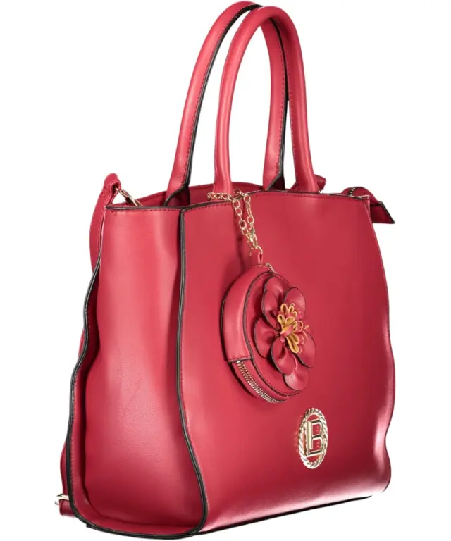 Laura Biagiotti - Γυναικεία Τσάντα Ώμου Dausette LB25W-116-1-RUBINO Κόκκινο 3