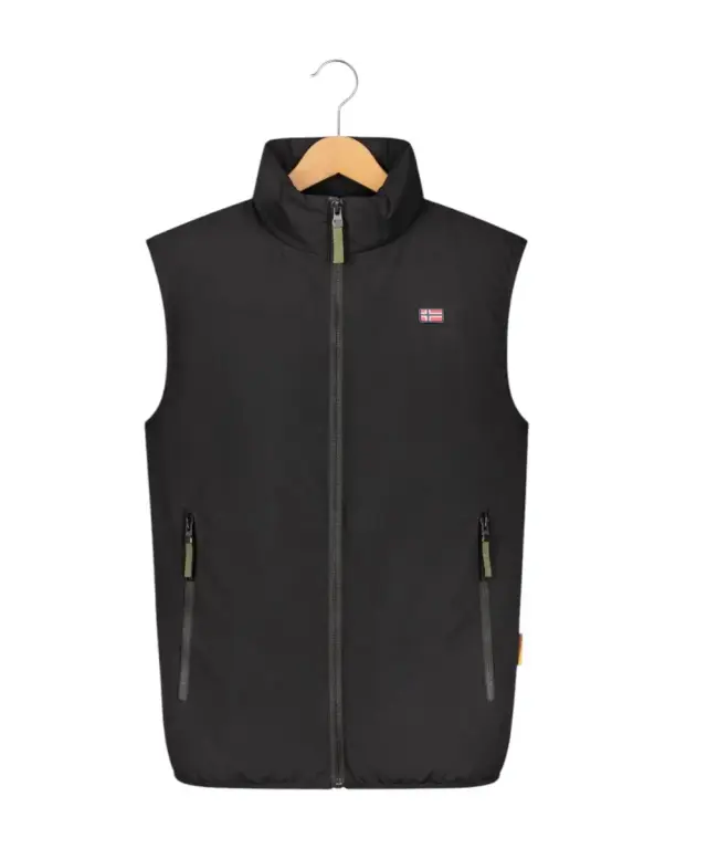 Norway Nautical School - Ανδρικό Αμάνικο Μπουφάν 859122-BLACK Μαύρο
