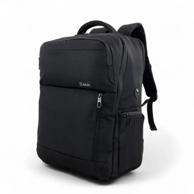 Επαγγελματικό Σακίδιο Πλάτης RAIN RBP1020 - 25lt (42x18x33) Αδιάβροχο & Ελαφρύ - Μαύρο 2