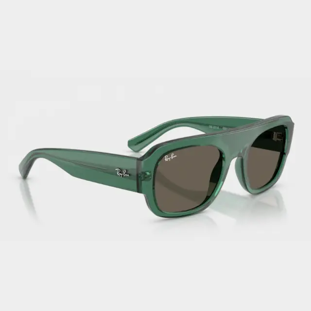 Γυαλιά Ηλίου Ray-Ban 0RB2218 6681/3 Διαφανές Πράσινο - 55 3