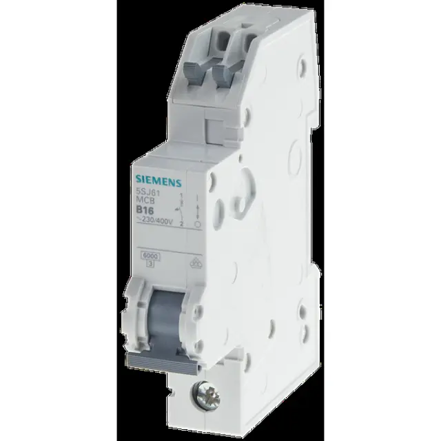 Miniature circuit breaker 230/400 V 6kA, 1-pole, B, 10A, D=70 mm with screwless outgoing terminals