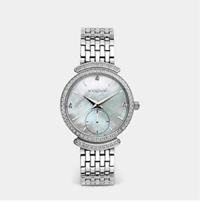 Vogue Saint Tropez Women's Watch Silver Stainless Steel Bracelet 2020612783
