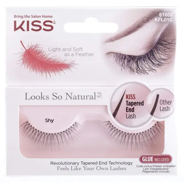 KISS Natural Lash Shy False Eyelashes