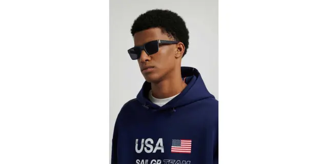 Tommy Hilfiger Unisex Γυαλιά Ηλίου με Καφέ Σκελετό και Καφέ Φακό TH2309/S 086/70 2