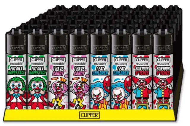 Αναπτήρας Πέτρας Clipper Μεγάλος - Amsterdam F-Love Black 2