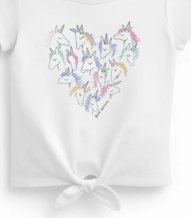 T-shirt Μπλουζάκι Hello Uniqshine Venere White 8010636 - 12 M (80cm) 2
