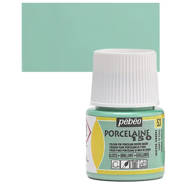 Pebeo Porcelaine 150 Σμάλτο - 053 Water Green (O) - 45ml