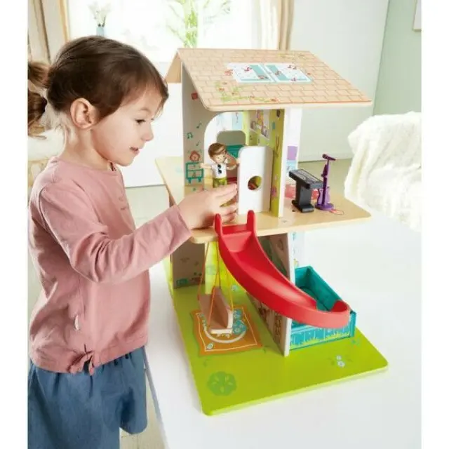 Hape Ξύλινο Μουσικό Κουκλόσπιτο (E3411) 2
