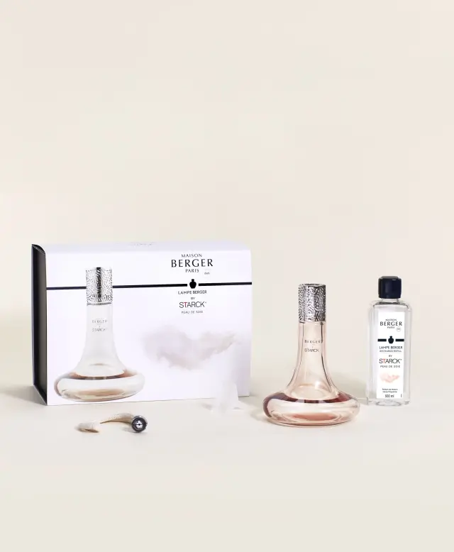 MBP Lampe Berger By Strarck Peau De Soie gift set Καταλυτική Λάμπα Αρωματισμού και Καθαρισμού Αέρα του Χώρου 3